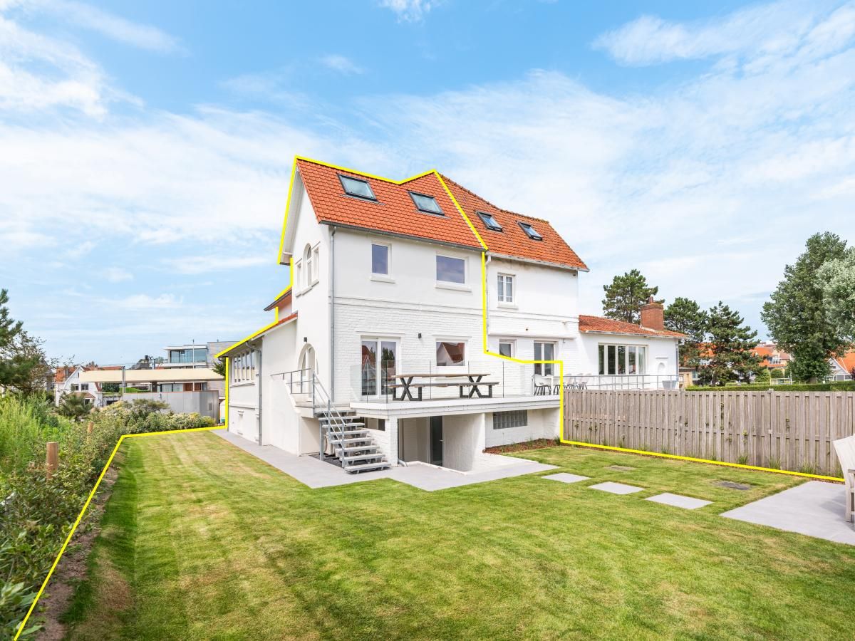 La Classe vakantiehuis in Sint-Idesbald, West-Vlaanderen, met ruime tuin en terras, ideaal voor ontspanning in een prachtige omgeving.