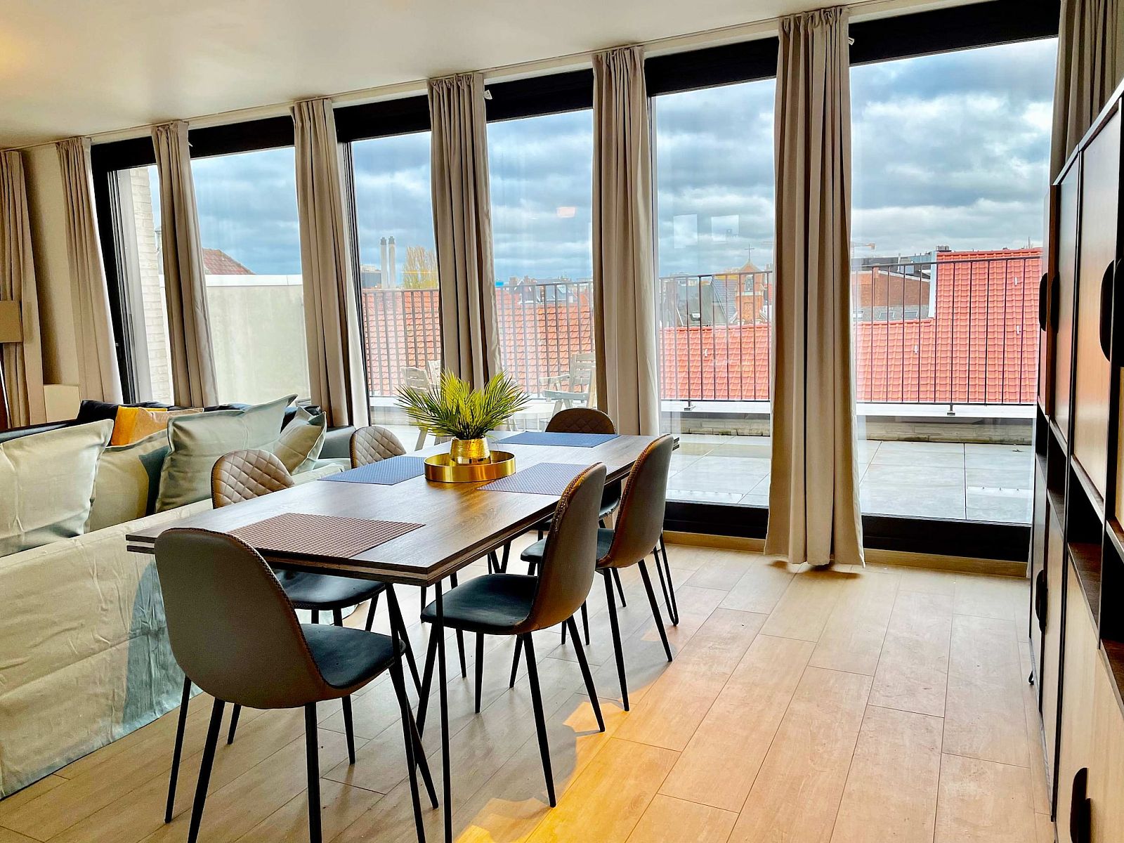 Guest house 040155 - Apartment Antwerp - Modern 2BR Penthouse Near Diamond District by OneLuxStay