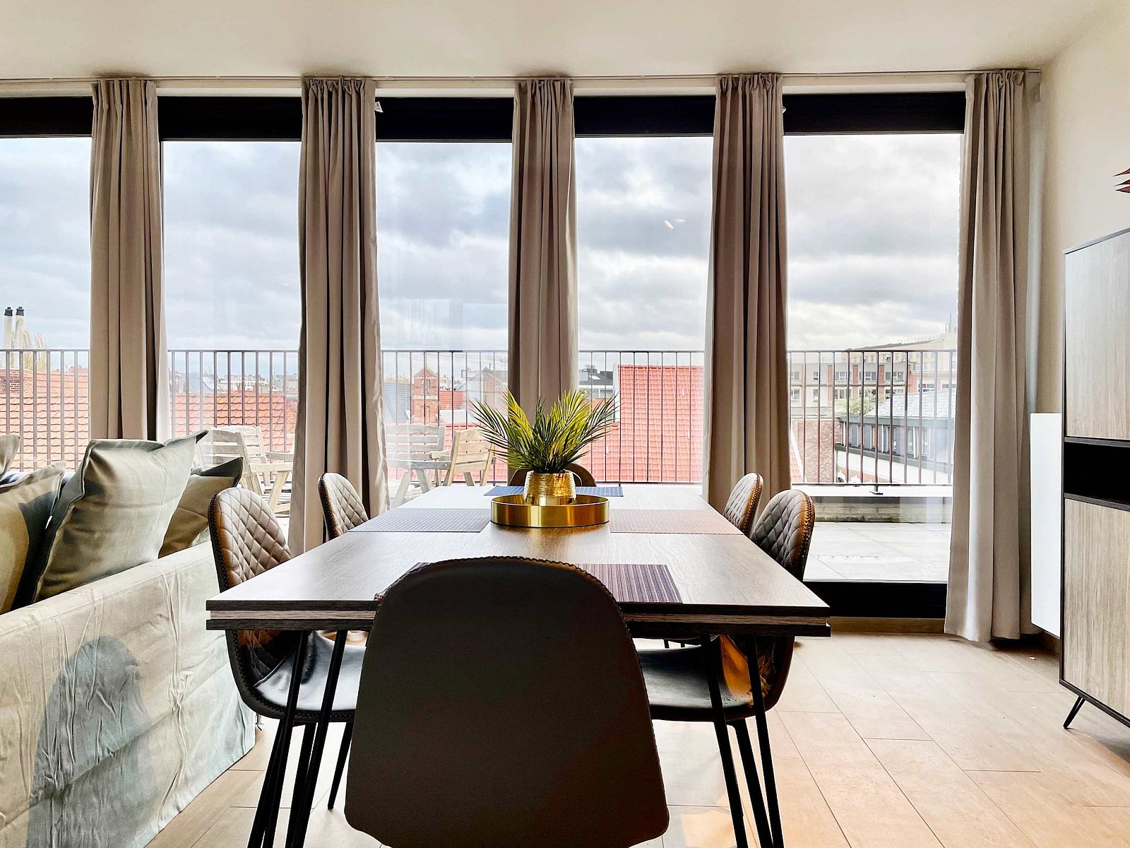 Guest house 040155 - Apartment Antwerp - Modern 2BR Penthouse Near Diamond District by OneLuxStay