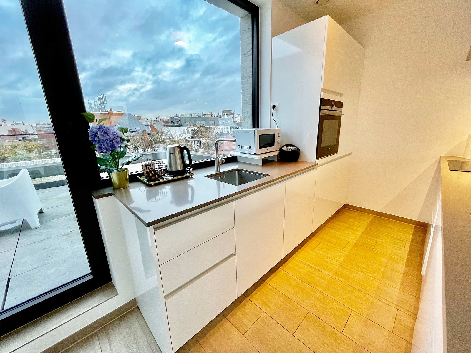 Guest house 040155 - Apartment Antwerp - Modern 2BR Penthouse Near Diamond District by OneLuxStay