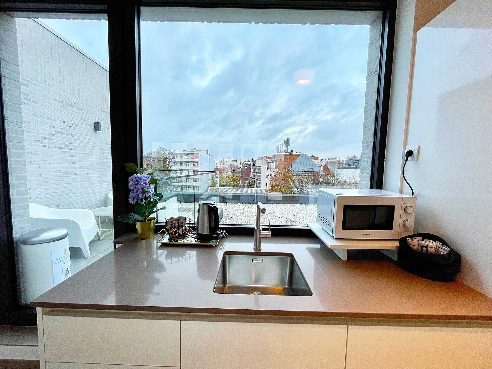 Guest house 040155 - Apartment Antwerp - Modern 2BR Penthouse Near Diamond District by OneLuxStay