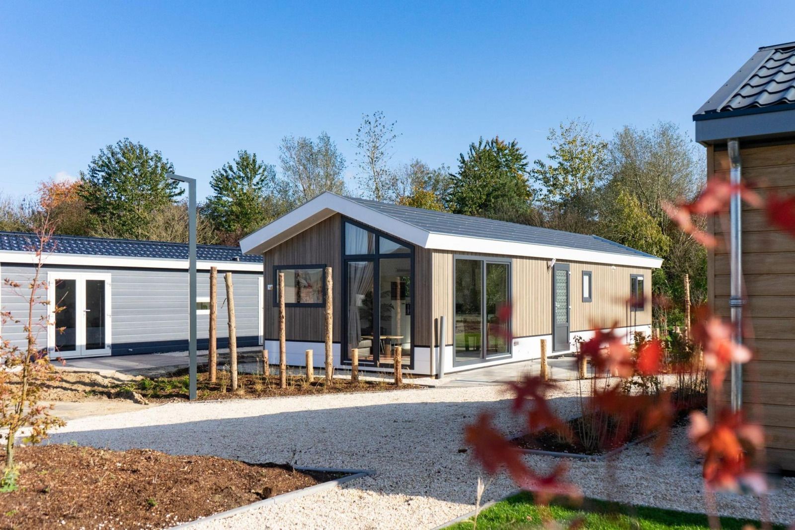 Velthorst vacation home in Mol, Antwerp, Belgium, with modern architecture and surrounded by nature and a sunny terrace.