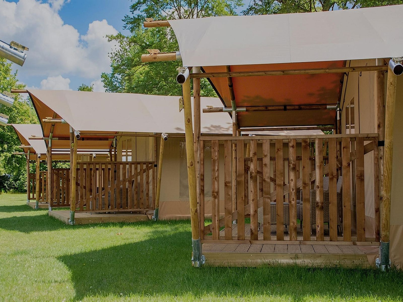 Guest house 042412 - Apartment Antwerp - Safari tent for 5 person