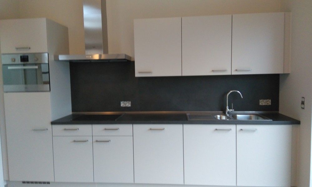 Moderne Kueche in De Drieshoeve, Ferienhaus in Kasterlee, Antwerpen.
