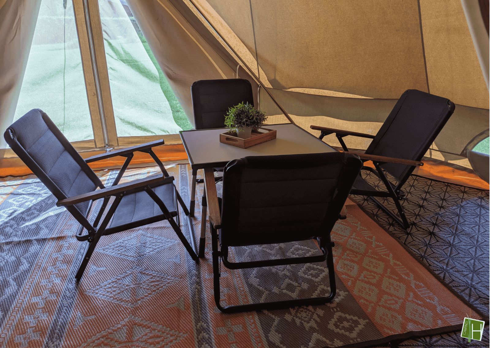 Unterkunft 042631 - Zelthaus Antwerpen - «Tipi Hoogstam»