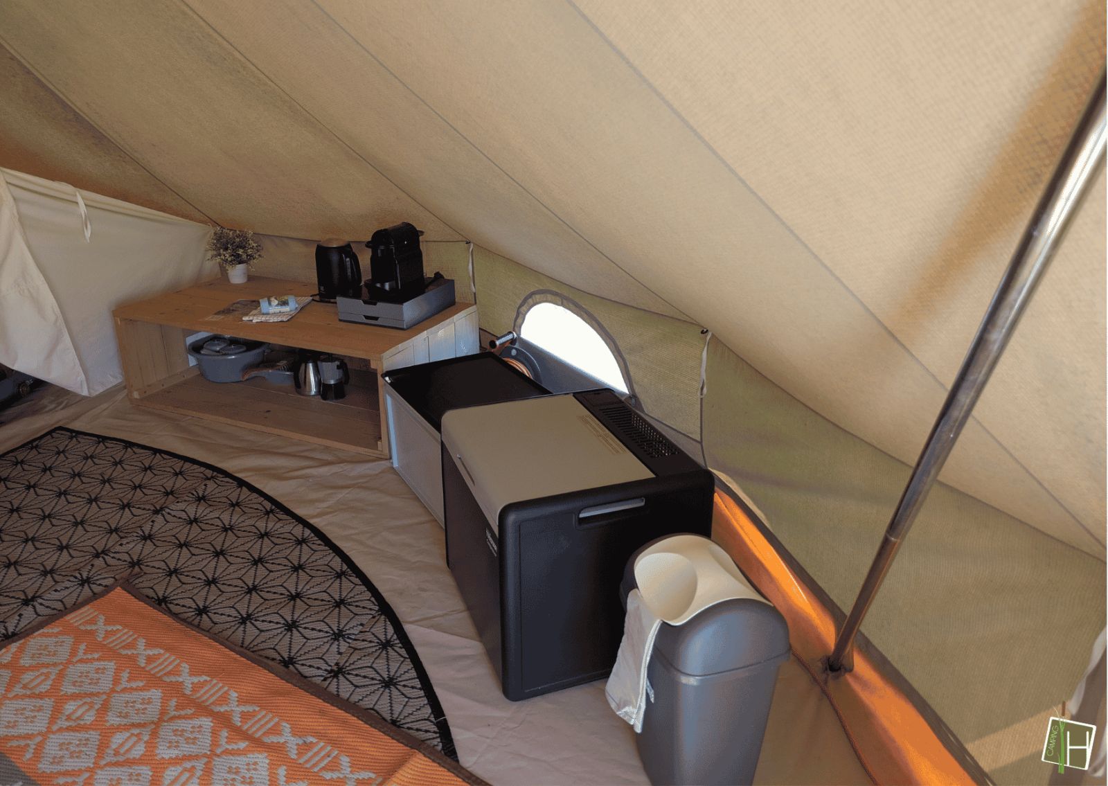 Unterkunft 042631 - Zelthaus Antwerpen - «Tipi Hoogstam»