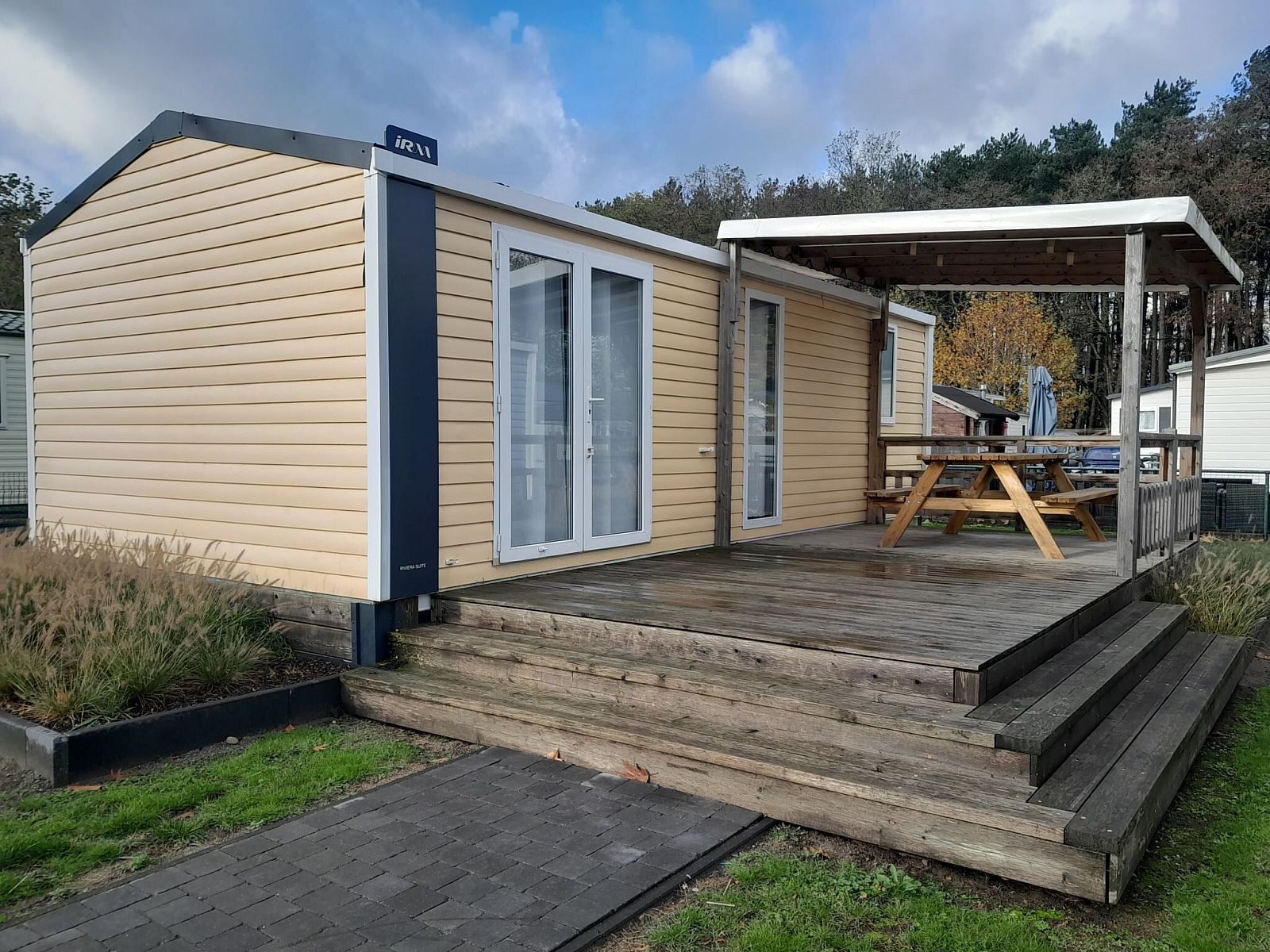 Unterkunft 046912 - Chalet Antwerpen - Verblijfpark Breebos 4