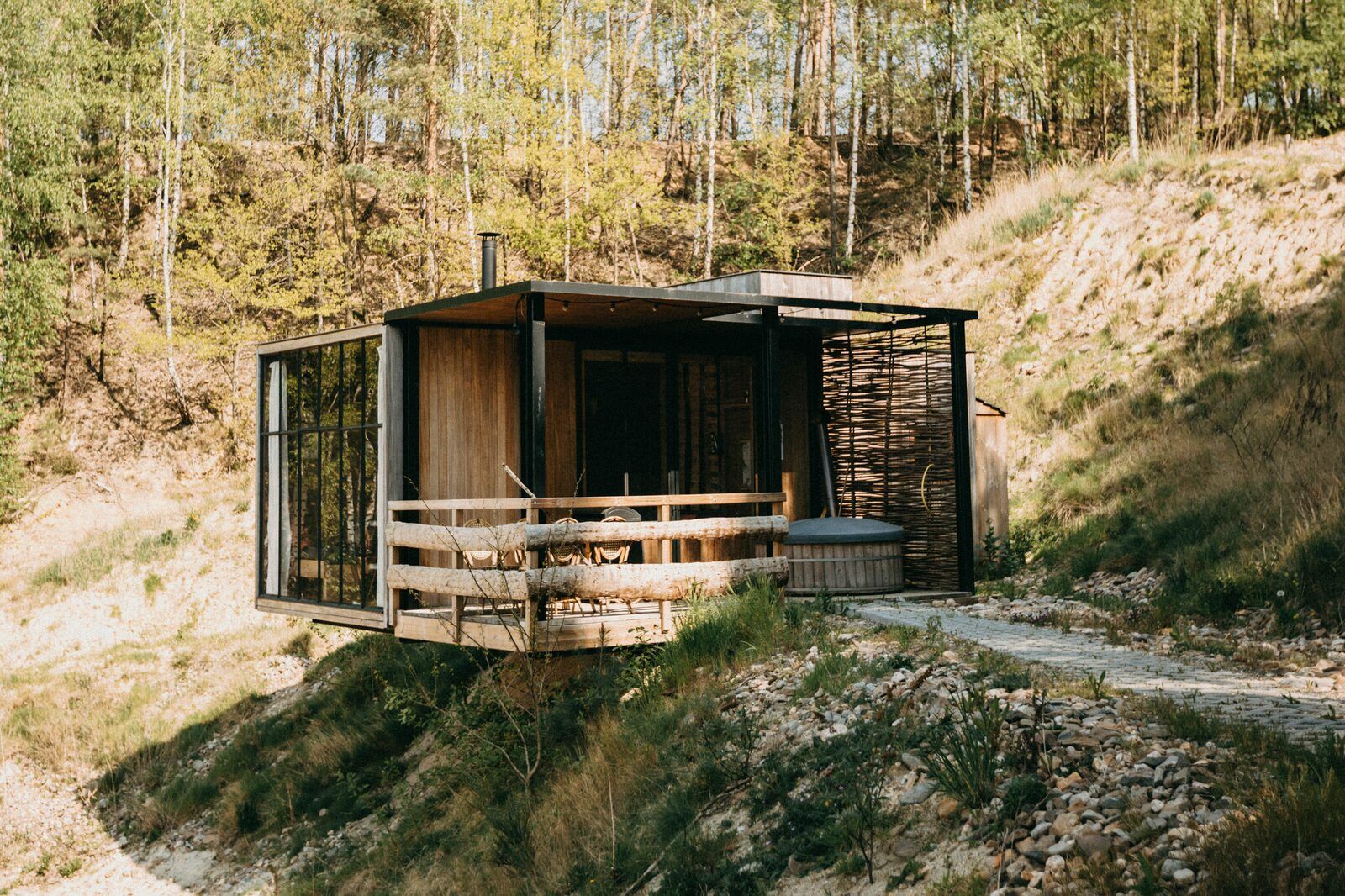 Verblijf 0513320 - Vakantiewoning Limburg - Watercabin met hottub