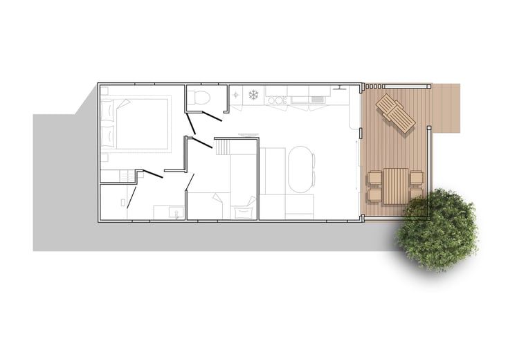 Unterkunft 053518 - Ferienhaus Limburg - Huisje in Kinrooi