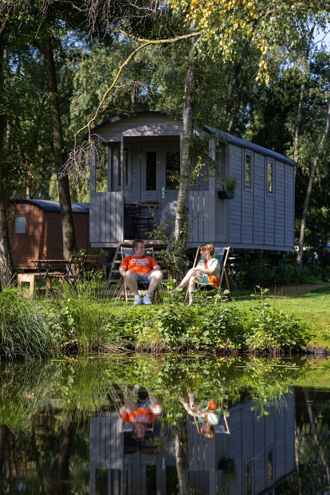 Unterkunft 053523 - Ferienhaus Limburg - Pipowagen met terras