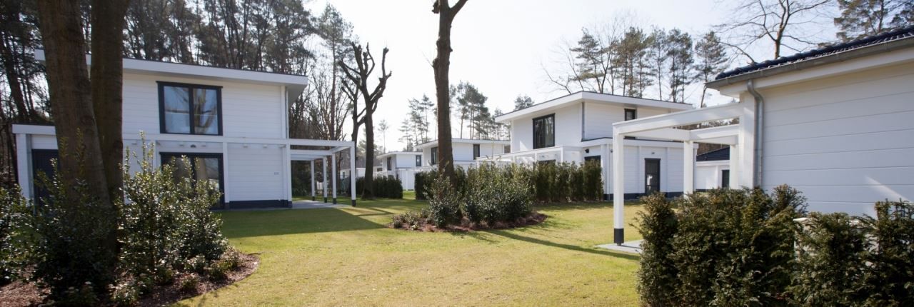 Geniet van rust en natuur in Mooi Zutendaal, een 6-persoons villa in Limburg, Belgie, omringd door groen en moderne architectuur.