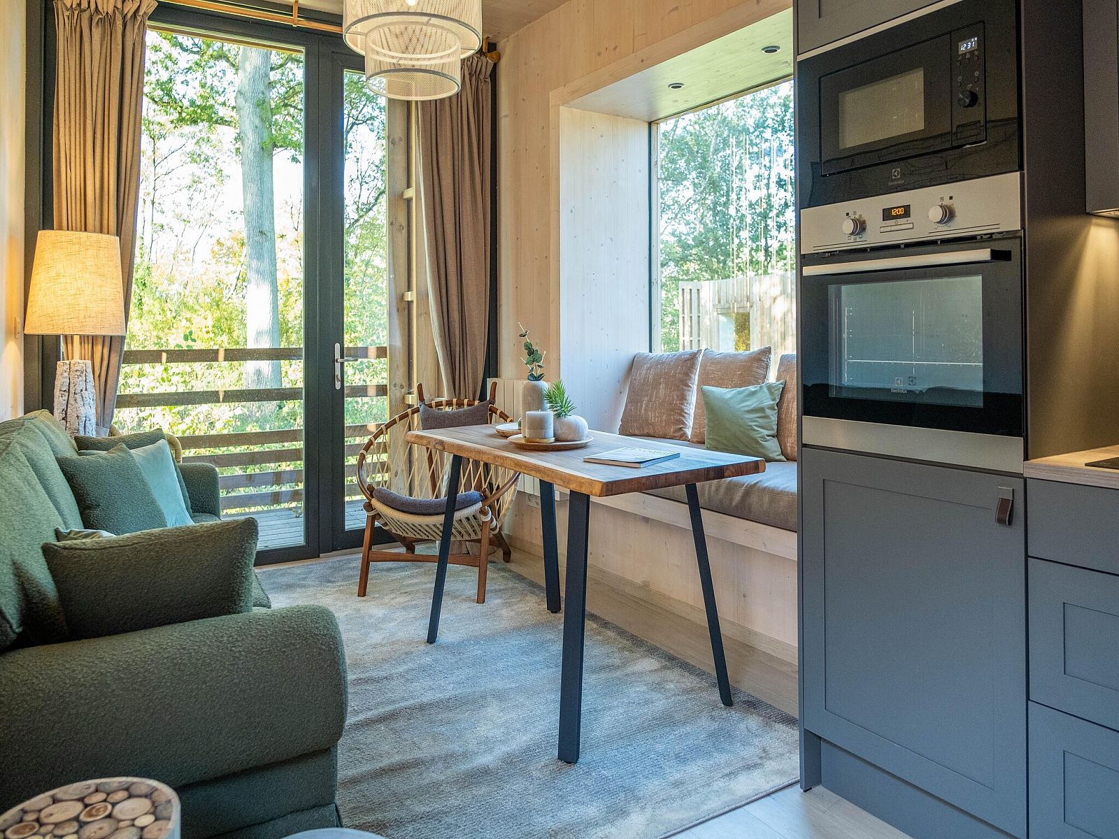 Unterkunft 07356103 - Chalet Hennegau - The Blue Lodge by YourNature