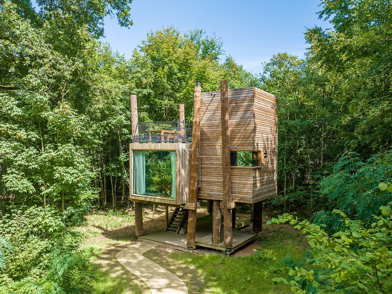 Unterkunft 0735610 - Bungalow Hennegau - 2-4 persoons The Treeloft | 2-4TH