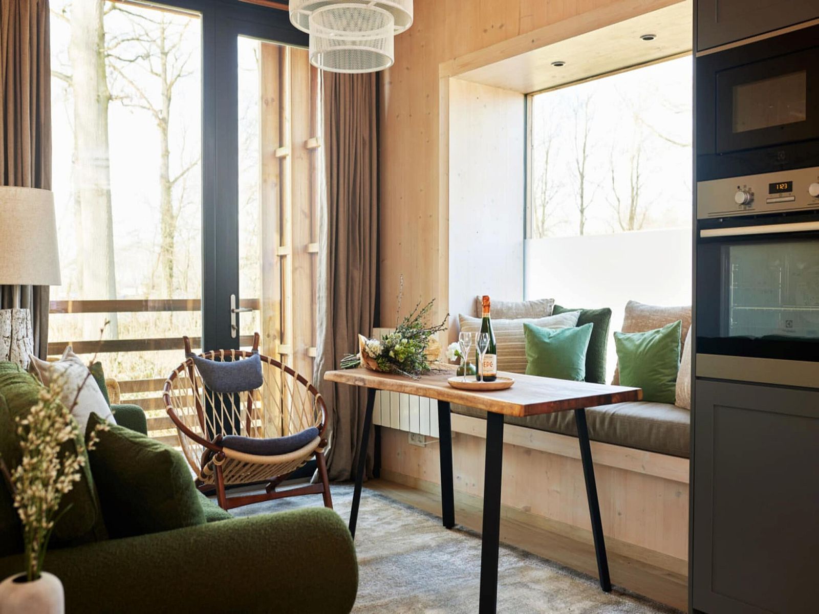 Unterkunft 07356110 - Chalet Hennegau - The Blue Lodge by YourNature