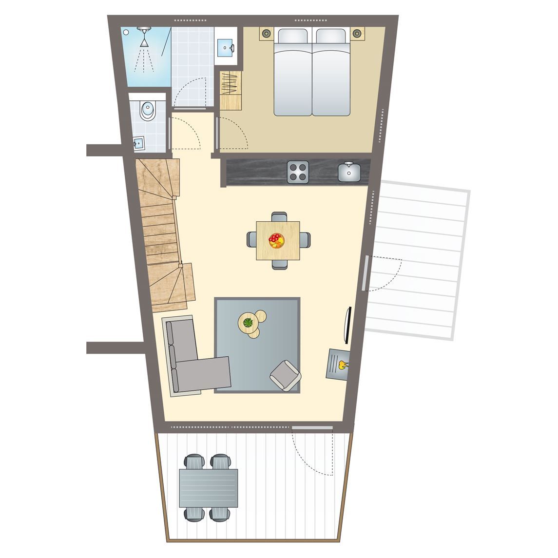 Guest house 0735612 - Bungalow Hainaut - 4-persoons The Lake House | 4B3