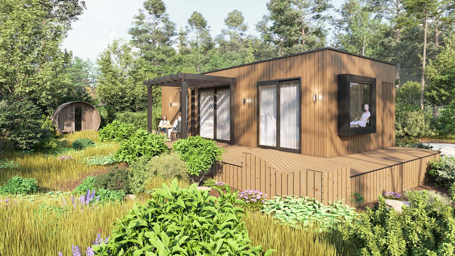 Vrijstaande woning in Gesves, Ardennen: Geniet van het terras en de groene omgeving bij deze vakantiewoning in Namen, Belgi.