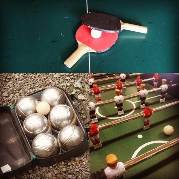 Recreatiemogelijkheden in Chalet Eikenblad, vakantiehuis met spelletjes in Durbuy, Ardennen.