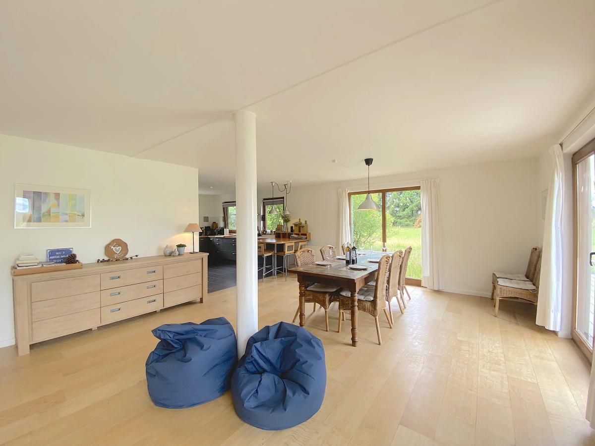 Bright and spacious interior of Holiday Home Wilogne in Houffalize, ideal for relaxation.
