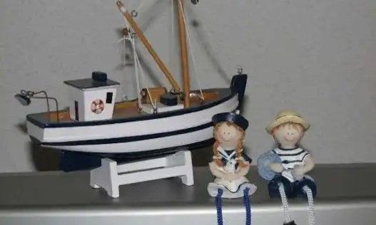 Maritieme decoratie in Seaside Village, huisje 77, een charmant vakantiehuis in Vosseslag, De Haan aan de Belgische kust.