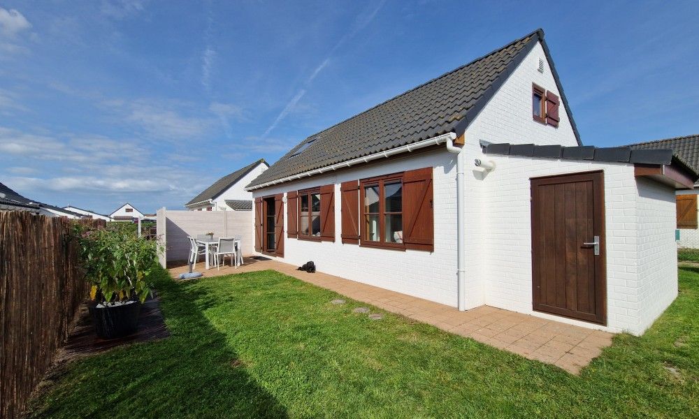Vissershuisje 89 in Wenduine, charmant vakantiehuis met zonnig terras aan de Belgische kust.