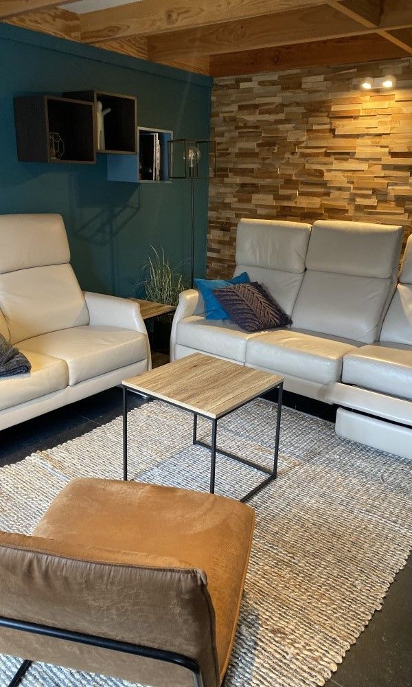 Gemuetliche Sitzecke in Cottage 13 Dune Golf, Oostduinkerke, Belgische Kueste, Ferienunterkunft.