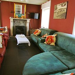 Laendliche Umgebung des Ferienhauses Hof ter Harte, Ypern, Westflandern mit rustikalem Charme und laendlicher Aussicht.