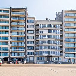 Das Ferienhaus Reno - 0701 in Middelkerke, Westflandern, bietet von einem modernen Appartementhaus aus einen herrlichen Blick auf die Kueste.