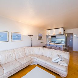 Meerblick vom Balkon von Brisbane II - 0202 + Parkplatz 35, einem Ferienhaus in Middelkerke, Westflandern, Belgien.