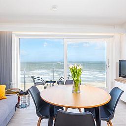 Emperador - 0401 Ferienhaus in Middelkerke, Westflandern, mit herrlichem Meerblick vom hellen Wohnzimmer aus und moderner Einrichtung.