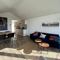 Gemtliches Schlafzimmer mit zwei Betten im freistehenden Haus in 2400 Mol, Ferienhaus in Mol, Antwerpen, Belgien.