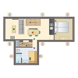 Unterkunft 0735610 - Bungalow Hennegau - 2-4 persoons The Treeloft | 2-4TH