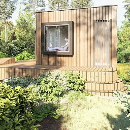 Vrijstaande woning in Gesves, Ardennen: Geniet van de rust op het terras van deze moderne vakantiewoning in het groene hart van Belgi.