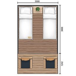 Unterkunft 092149 - Zelthaus Luxemburg - Safari Tent