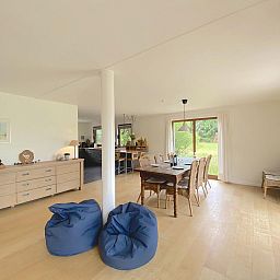 Bright and spacious interior of Holiday Home Wilogne in Houffalize, ideal for relaxation.