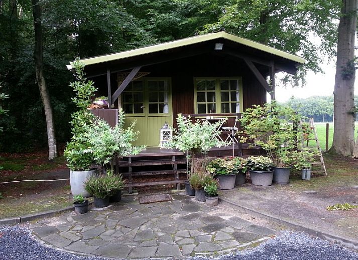 Gezellige slaapkamer in Boshuisje, bed and breakfast in Brugge, West-Vlaanderen, met knusse inrichting en veel natuurlijk licht.