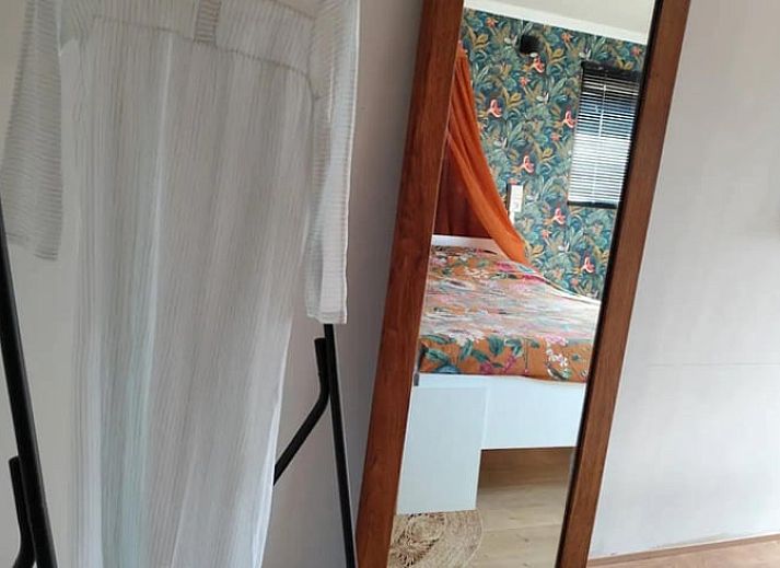 Spacious interior of Holiday home in Zarren with modern kitchen and comfortable sitting area in West Flanders, Belgium.