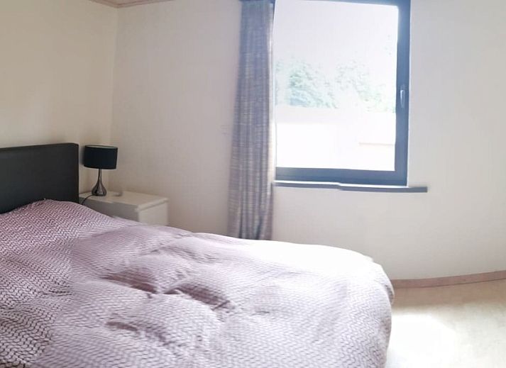 Geraeumiges Esszimmer im Maison Miest in Watou, Westflandern, mit grossem Esstisch und modernem Mobiliar.