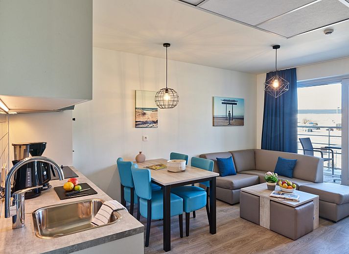 Verblijf 0115102 • Vakantiewoning West-Vlaanderen • Comfort suite 4p balkon - 2 slaapkamers - 1 dubbel bed - 1