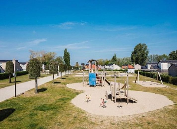 Gezellige woonkamer in Residentie Arthur - Lombardsijde vakantiehuis, West-Vlaanderen.