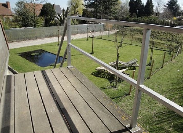 Gezellige zithoek in B&B De Zoete Kers, Wakken, West-Vlaanderen.