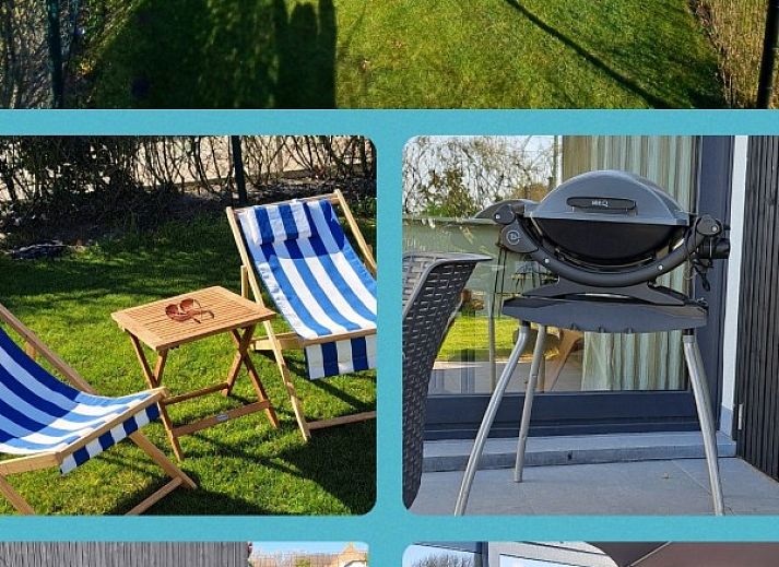 Modernes Aeusseres des Ferienhauses Relax in Westende/Middelkerke, Westflandern, mit schlichter Architektur.