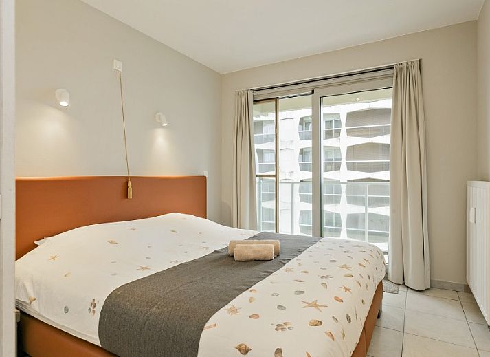 Breathtaking sea view from Flat Fleur apartment in De Panne, West Flanders, surrounded by nature.