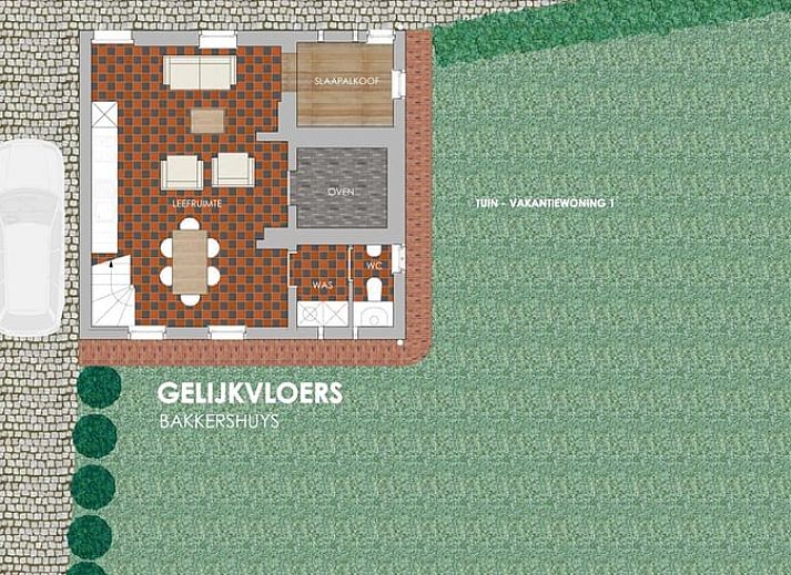 Guest house 016203 - Holiday property West Flanders - Vakantiehuisje in Damme