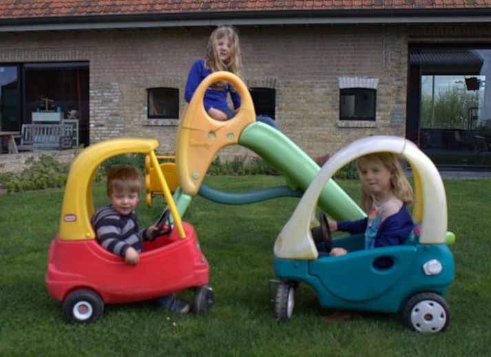 HOF ter LO Ferienhaus in Lo, Westflandern mit charmanter laendlicher Fassade.