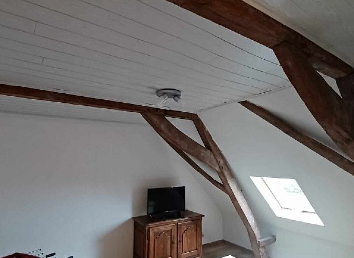 Kueche und Essbereich im Ferienhaus De Blauwer, Poperinge, Westflandern.