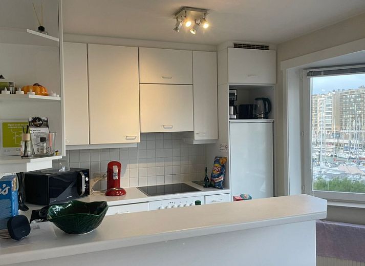 Three-star vacation home Blankenberge marina: 2 bdrm app. + parking, Belgian coast, Belgium.