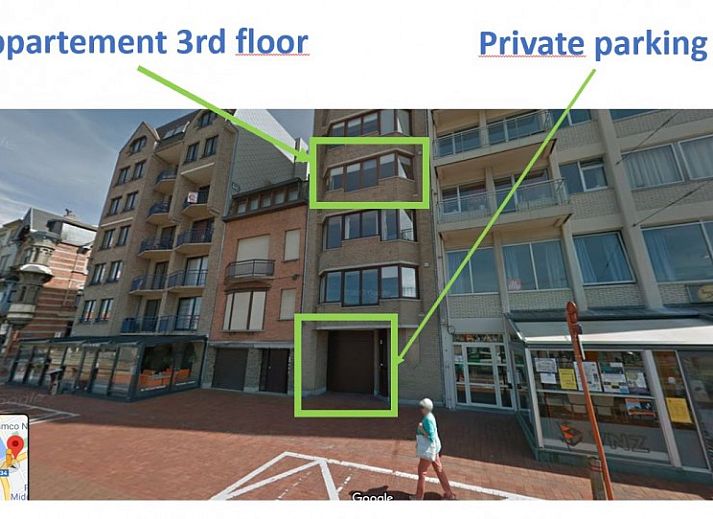 Spacious indoor space with view Blankenberge marina: 2 bdrm app. + parking, Belgian coast, Belgium.