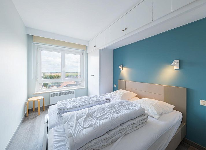 Das Ferienhaus Reno - 0701 in Middelkerke, Westflandern, bietet von einem modernen Appartementhaus aus einen herrlichen Blick auf die Kueste.