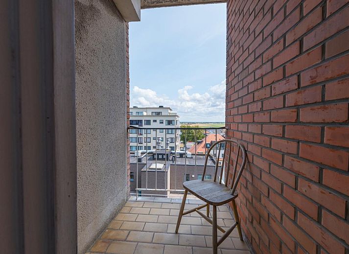 Das Ferienhaus Reno - 0701 in Middelkerke, Westflandern, bietet von einem modernen Appartementhaus aus einen herrlichen Blick auf die Kueste.