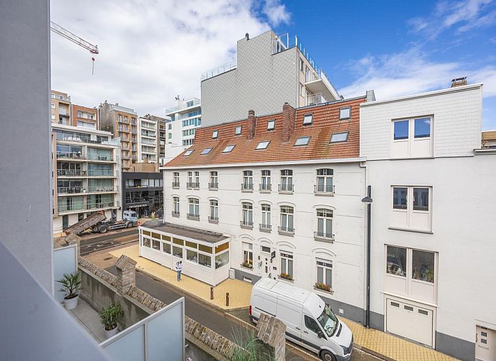 Geniessen Sie die Aussicht vom Balkon von Omnia 9 - 0203, einem Ferienhaus in Middelkerke, Westflandern, Belgien.